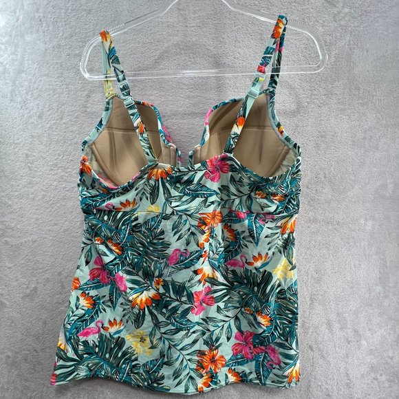 Cacique Floral Bikini Set - Pink, Yellow, Green - Picture 12 of 16